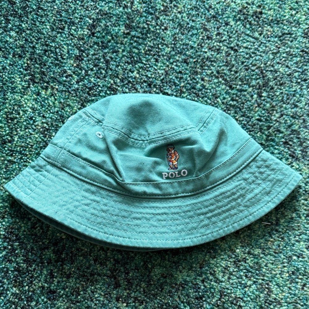 Polo by Ralph Lauren Kids Green Bucket Hat